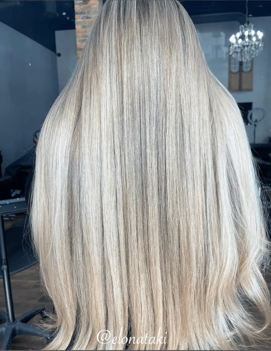 Ash blonde store hair toner